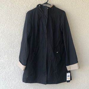 Jones New York Hooded Water Repellent Jacket